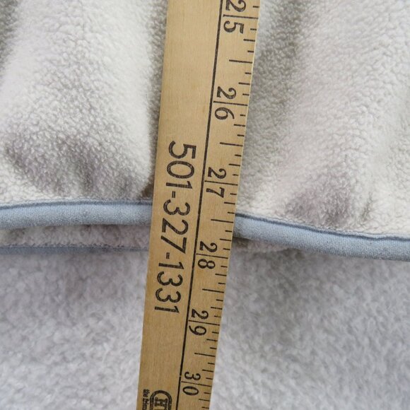 Patagonia Sweatshirt Womens Size XL Synchilla Snap Fleece Pullover Beige FLAW - Picture 11 of 11